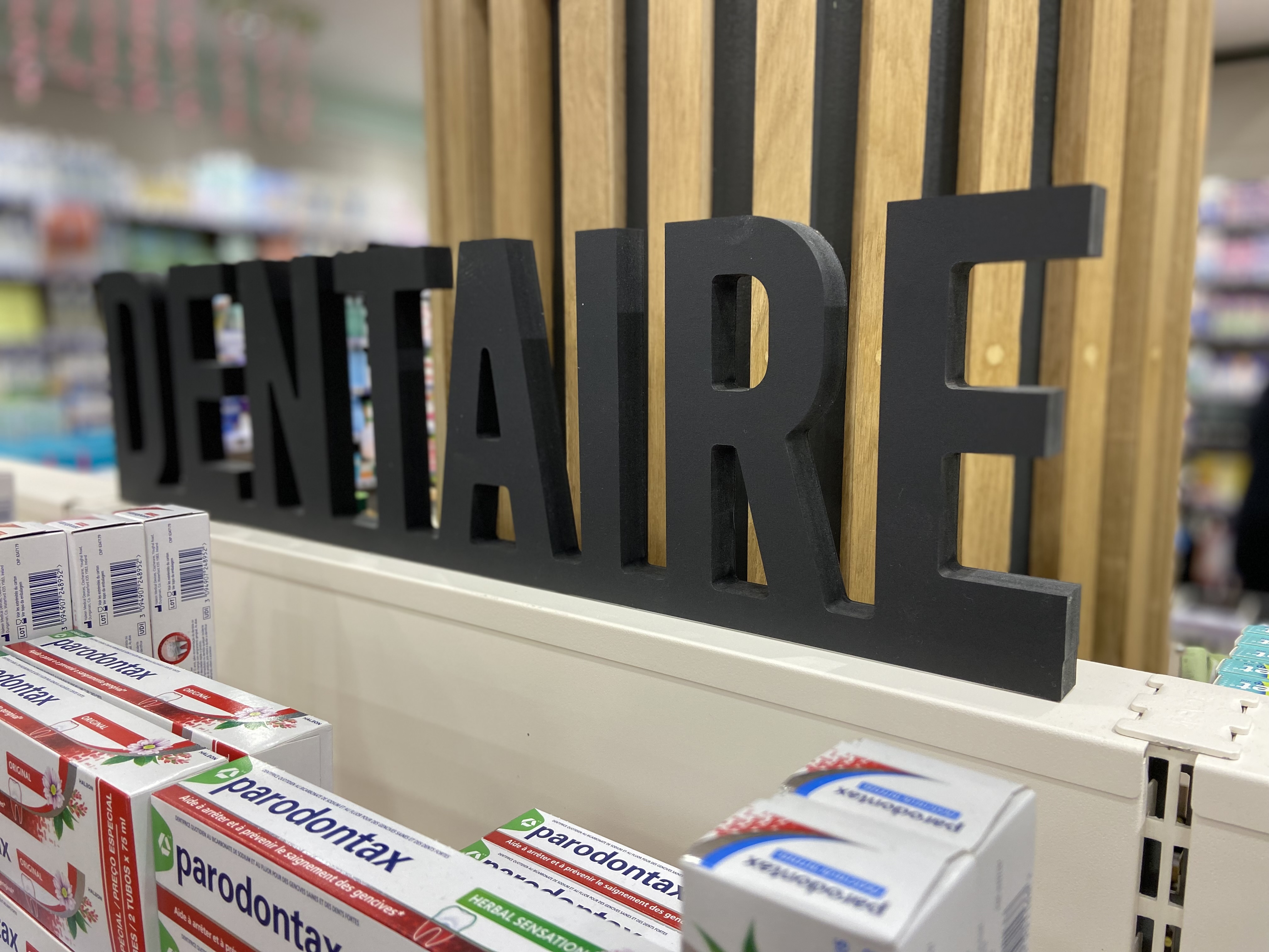 Merchandising presentoirs